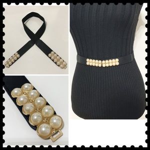 Elastic embellished Belt